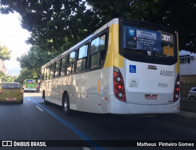 Tijuquinha - Auto Viação Tijuca A50017 na cidade de Rio de Janeiro, Rio de Janeiro, Brasil, por Matheus  Pinheiro Gomes. Número da foto: #6714635.