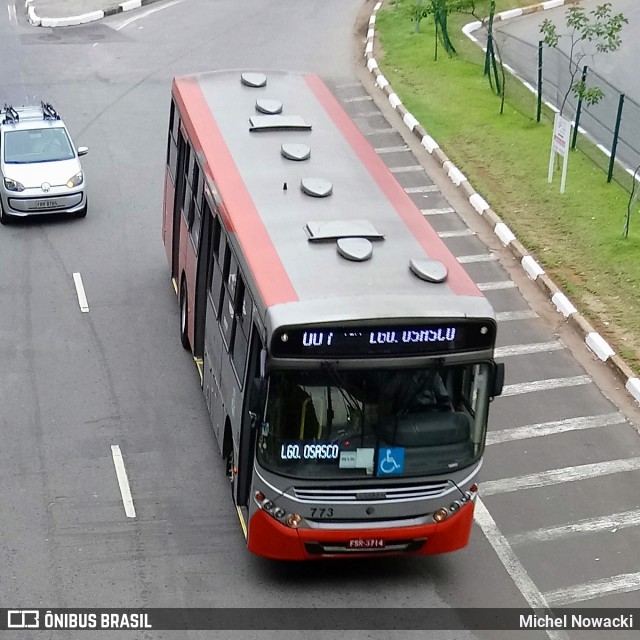 Viação Osasco 773 na cidade de Osasco, São Paulo, Brasil, por Michel Nowacki. Número da foto: #6714291.