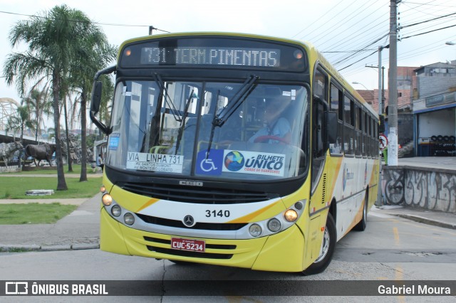 Viação Campo dos Ouros 3140 na cidade de Guarulhos, São Paulo, Brasil, por Gabriel Moura. Número da foto: #6713598.