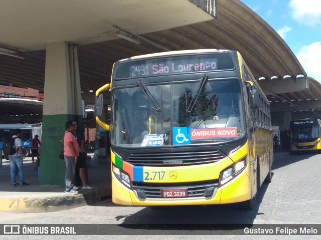 Mobibrasil São Lourenço >>> Mobi-PE 2.717 na cidade de Camaragibe, Pernambuco, Brasil, por Gustavo Felipe Melo. ID da foto: 6713422.