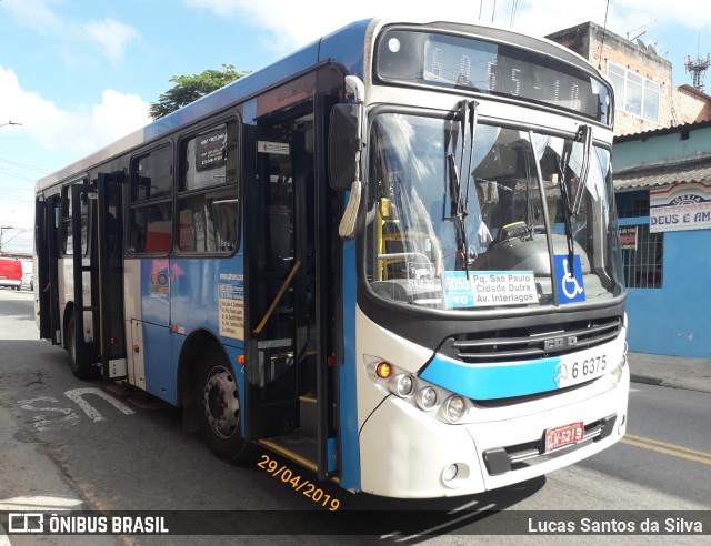 Transwolff Transportes e Turismo 6 6375 na cidade de São Paulo, São Paulo, Brasil, por Lucas Santos da Silva. Número da foto: #6712758.