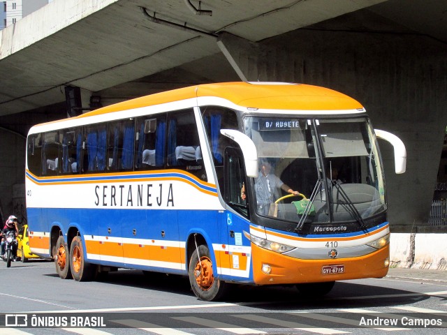 Viação Sertaneja 410 na cidade de Belo Horizonte, Minas Gerais, Brasil, por Andrew Campos. Número da foto: #6712397.
