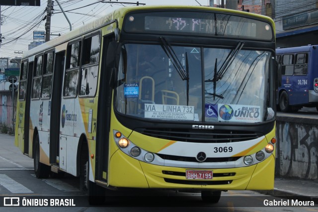 Viação Campo dos Ouros 3069 na cidade de Guarulhos, São Paulo, Brasil, por Gabriel Moura. Número da foto: #6713575.