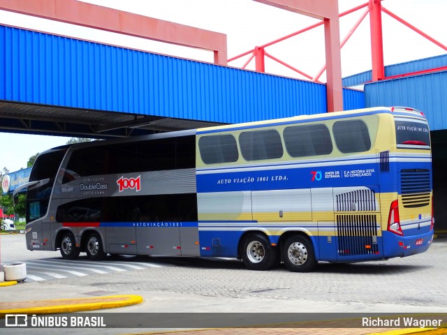 Auto Viação 1001 RJ 108.689 na cidade de Resende, Rio de Janeiro, Brasil, por Richard Wagner. Número da foto: #6712847.