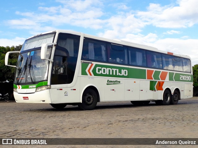 Empresa Gontijo de Transportes 21030 na cidade de Vitória da Conquista, Bahia, Brasil, por Anderson Queiroz. Número da foto: #6714783.