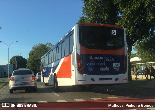 Viação Ideal B28559 na cidade de Rio de Janeiro, Rio de Janeiro, Brasil, por Matheus  Pinheiro Gomes. ID da foto: 6714628.