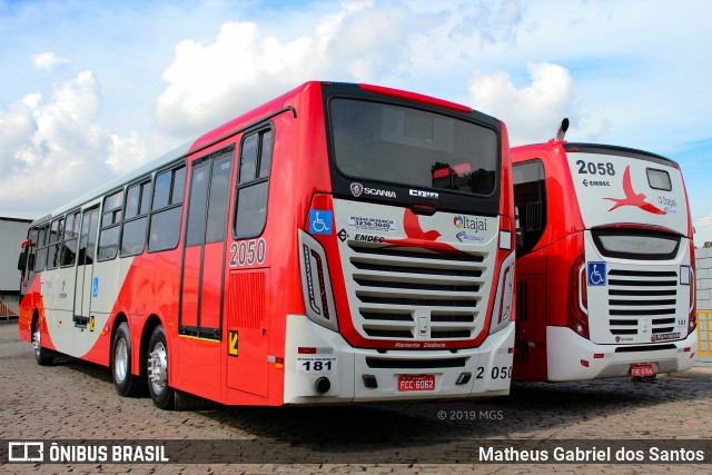 Itajaí Transportes Coletivos 2050 na cidade de Campinas, São Paulo, Brasil, por Matheus Gabriel dos Santos. Número da foto: #6714227.