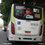 Viação Novacap B51628 na cidade de Rio de Janeiro, Rio de Janeiro, Brasil, por Thiago Braz. Número da foto: #:id.