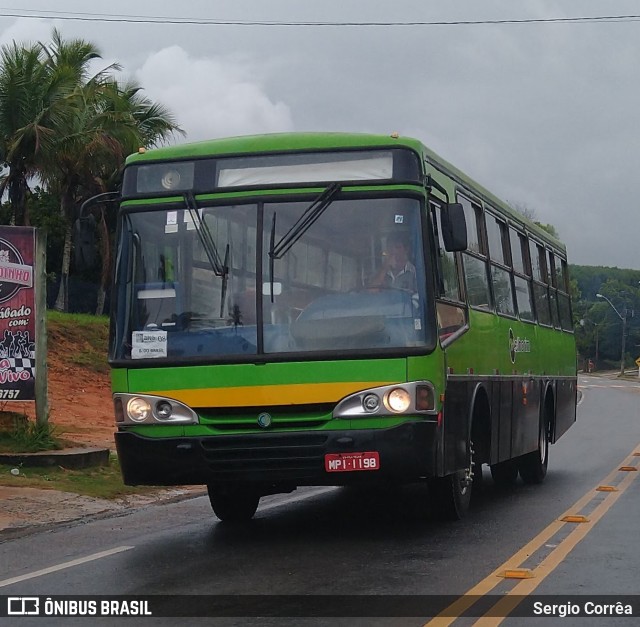 Melhorim Turismo 1198 na cidade de Aracruz, Espírito Santo, Brasil, por Sergio Corrêa. ID da foto: 6715715.