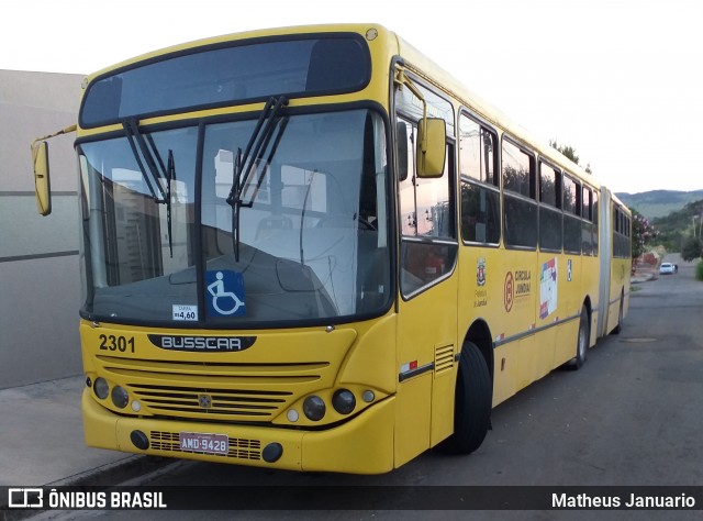 Viação Jundiaiense 2301 na cidade de Anápolis, Goiás, Brasil, por Matheus Januario. Número da foto: #6717055.