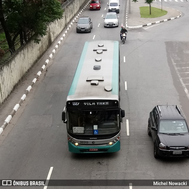 Auto Viação Urubupungá 00313 na cidade de Osasco, São Paulo, Brasil, por Michel Nowacki. Número da foto: #6717789.