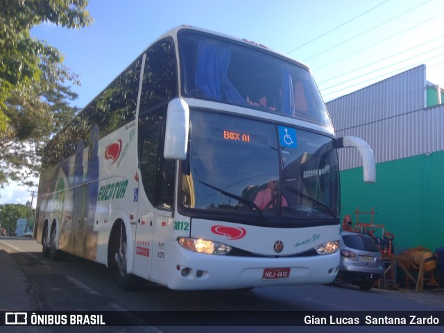 Eucatur - Empresa União Cascavel de Transportes e Turismo 3812 na cidade de Ji-Paraná, Rondônia, Brasil, por Gian Lucas  Santana Zardo. ID da foto: 6715887.