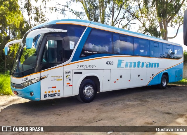 Emtram 4320 na cidade de Seabra, Bahia, Brasil, por Gustavo Lima. ID da foto: 6715726.