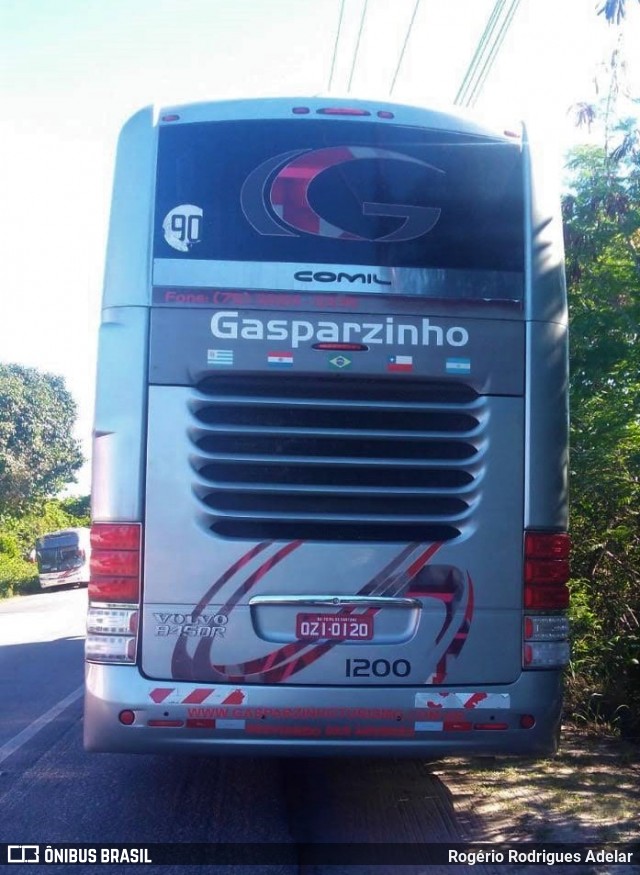 Gasparzinho Turismo 1200 na cidade de Porto Seguro, Bahia, Brasil, por Rogério Rodrigues Adelar. ID da foto: 6715719.