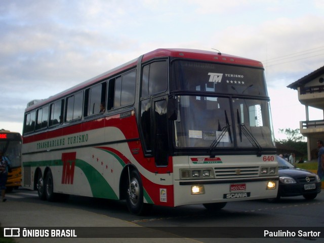 Transmariane Turismo 640 na cidade de Camboriú, Santa Catarina, Brasil, por Paulinho Sartor. Número da foto: #6715744.