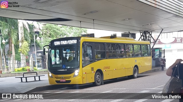 Gidion Transporte e Turismo 11703 na cidade de Joinville, Santa Catarina, Brasil, por Vinicius Petris. Número da foto: #6715655.