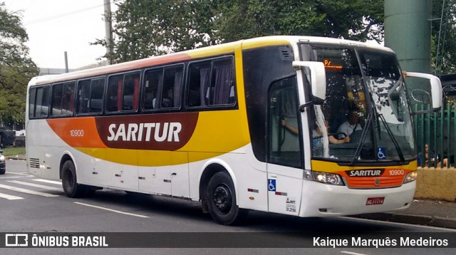 Saritur - Santa Rita Transporte Urbano e Rodoviário 10900 na cidade de Belo Horizonte, Minas Gerais, Brasil, por Kaique Marquês Medeiros . ID da foto: 6773693.