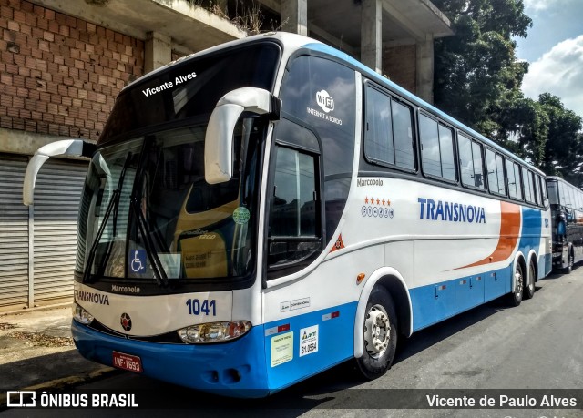 Transnova 1041 na cidade de Aparecida, São Paulo, Brasil, por Vicente de Paulo Alves. Número da foto: #6775151.