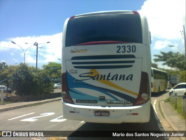 Empresas de Transportes Santana e São Paulo 2330 na cidade de Salvador, Bahia, Brasil, por Mario dos Santos Nogueira Junior. Número da foto: #6773754.