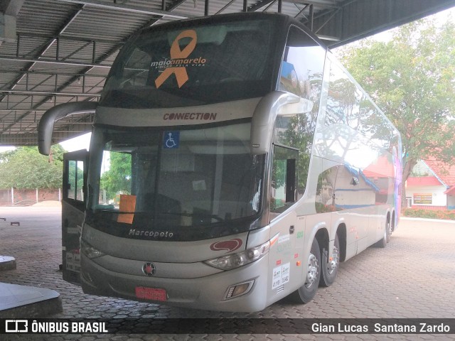 Eucatur - Empresa União Cascavel de Transportes e Turismo 5313 na cidade de Ji-Paraná, Rondônia, Brasil, por Gian Lucas  Santana Zardo. ID da foto: 6773581.