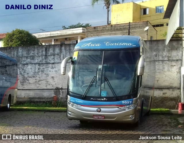 Arca Turismo 5037 na cidade de São Paulo, São Paulo, Brasil, por Jackson Sousa Leite. Número da foto: #6775363.
