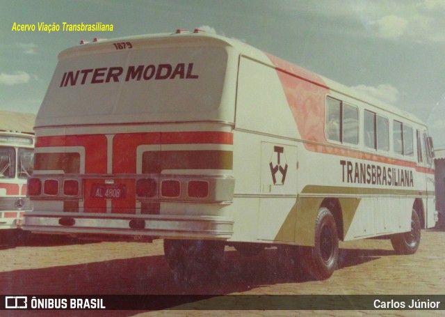 Transbrasiliana Transportes e Turismo 1879 na cidade de Goiânia, Goiás, Brasil, por Carlos Júnior. ID da foto: 6775341.