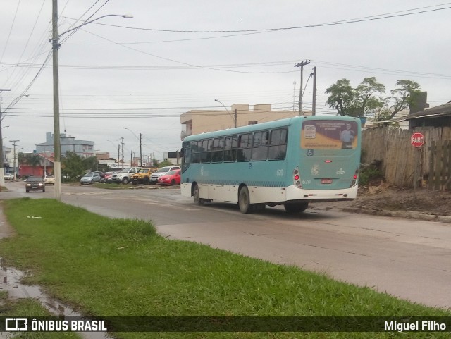 Transportes Santa Maria 620 na cidade de Pelotas, Rio Grande do Sul, Brasil, por Miguel Filho. Número da foto: #6774289.