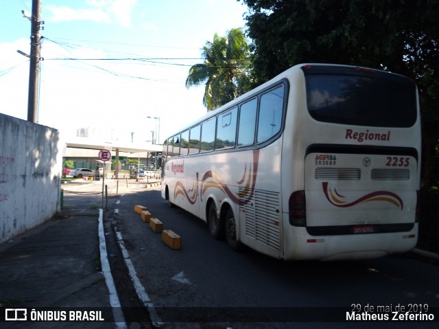 Viação Regional 2255 na cidade de Salvador, Bahia, Brasil, por Matheus Zeferino. Número da foto: #6774320.
