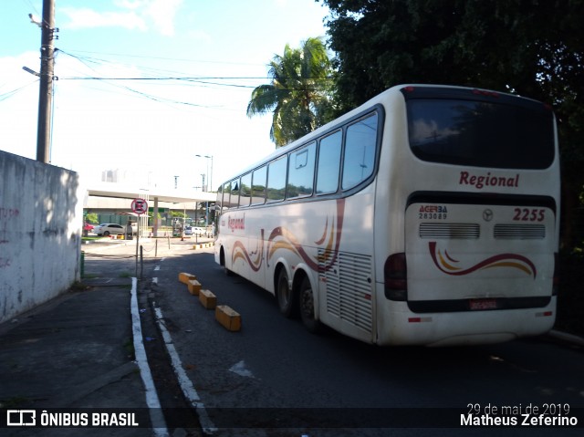 Viação Regional 2255 na cidade de Salvador, Bahia, Brasil, por Matheus Zeferino. ID da foto: 6774320.