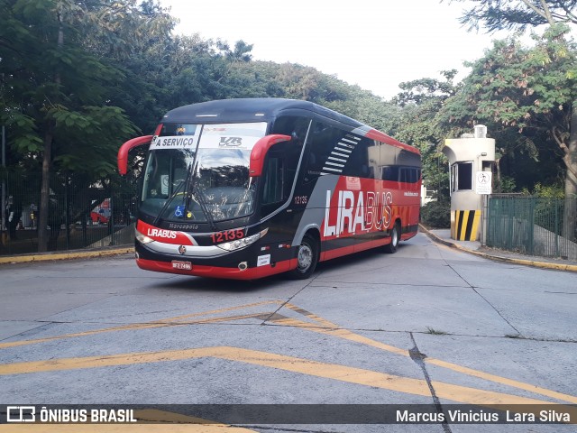 Lirabus 12135 na cidade de São Paulo, São Paulo, Brasil, por Marcus Vinicius Lara Silva. Número da foto: #6774885.