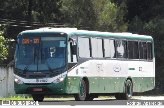 Viação São Luiz 14180 na cidade de Conselheiro Lafaiete, Minas Gerais, Brasil, por Rodrigo  Aparecido. Número da foto: #6797162.