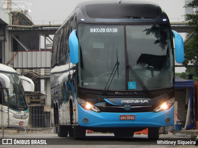 Empresa de Ônibus Nossa Senhora da Penha 52010 na cidade de Rio de Janeiro, Rio de Janeiro, Brasil, por Whitiney Siqueira. ID da foto: 6796837.