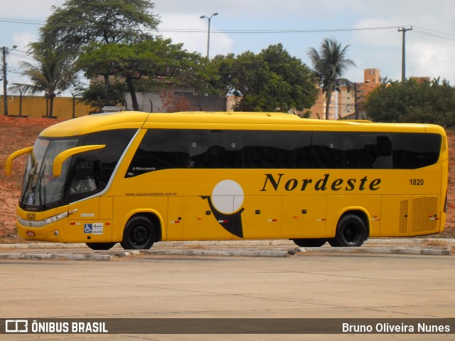 Viação Nordeste 1820 na cidade de Natal, Rio Grande do Norte, Brasil, por Bruno Oliveira Nunes. Número da foto: #6796582.