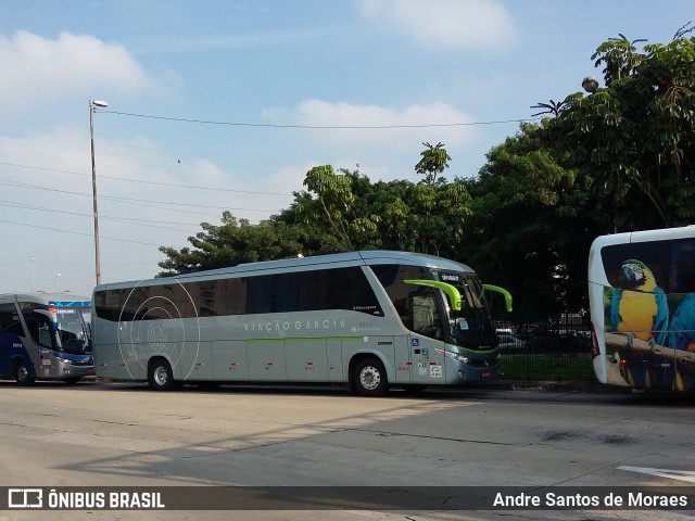 Viação Garcia 8214 na cidade de São Paulo, São Paulo, Brasil, por Andre Santos de Moraes. Número da foto: #6796689.