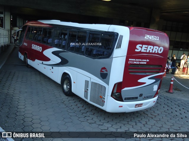 Viação Serro 24511 na cidade de Belo Horizonte, Minas Gerais, Brasil, por Paulo Alexandre da Silva. Número da foto: #6797119.