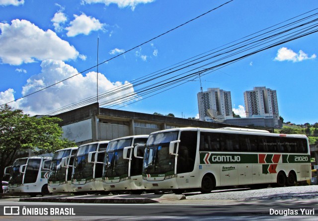 Empresa Gontijo de Transportes 21020 na cidade de Belo Horizonte, Minas Gerais, Brasil, por Douglas Yuri. Número da foto: #6796925.