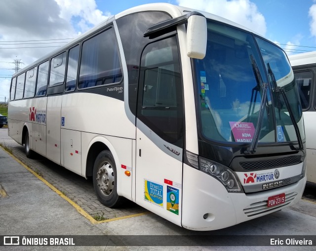 Martur Viagens e Turismo 2315 na cidade de Ipojuca, Pernambuco, Brasil, por Eric Oliveira. ID da foto: 6798678.