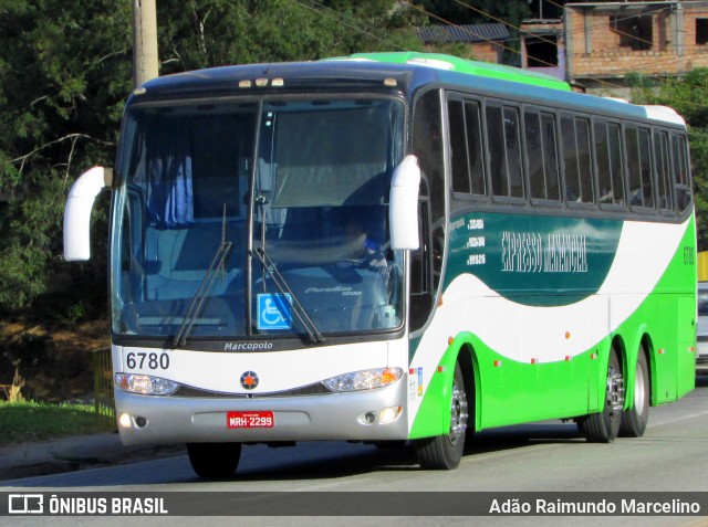 Expresso Manancial 6780 na cidade de Belo Horizonte, Minas Gerais, Brasil, por Adão Raimundo Marcelino. ID da foto: 6799403.