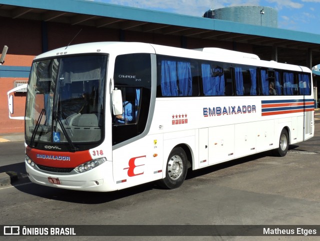 Expresso Embaixador 318 na cidade de Porto Alegre, Rio Grande do Sul, Brasil, por Matheus Etges. Número da foto: #6798602.