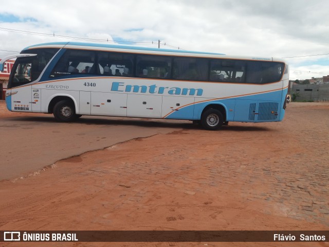 Emtram 4340 na cidade de Barra da Estiva, Bahia, Brasil, por Flávio  Santos. Número da foto: #6799108.