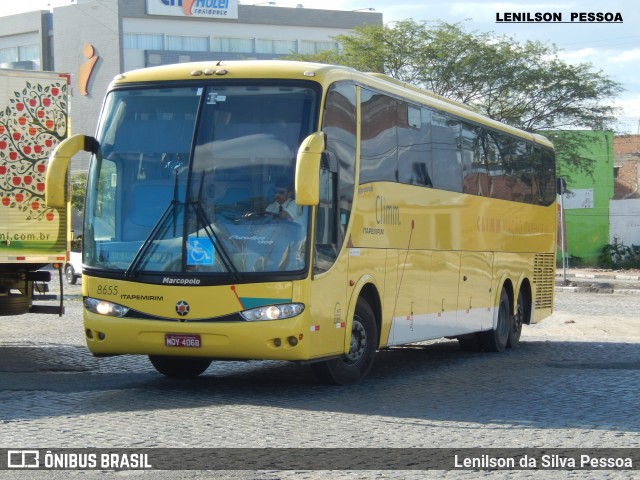 Viação Itapemirim 8655 na cidade de Caruaru, Pernambuco, Brasil, por Lenilson da Silva Pessoa. Número da foto: #6798590.