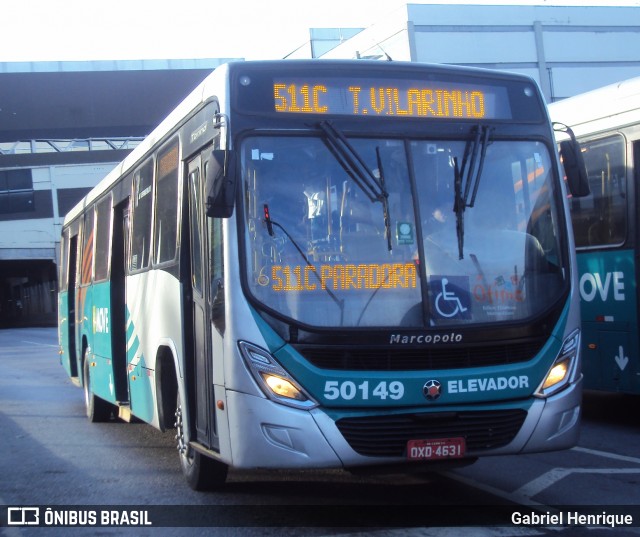 SM Transportes 50149 na cidade de Belo Horizonte, Minas Gerais, Brasil, por Gabriel Henrique. ID da foto: 6798981.