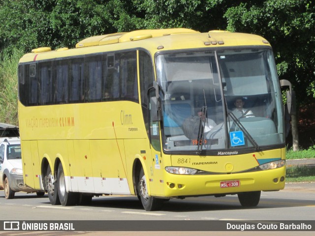 Viação Itapemirim 8841 na cidade de Caratinga, Minas Gerais, Brasil, por Douglas Couto Barbalho. ID da foto: 6798790.