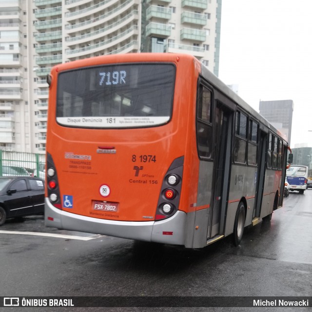 TRANSPPASS - Transporte de Passageiros 8 1974 na cidade de São Paulo, São Paulo, Brasil, por Michel Nowacki. Número da foto: #6801448.
