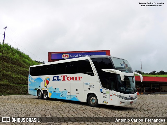 CL Tour 1701 na cidade de João Monlevade, Minas Gerais, Brasil, por Antonio Carlos Fernandes. Número da foto: #6800205.