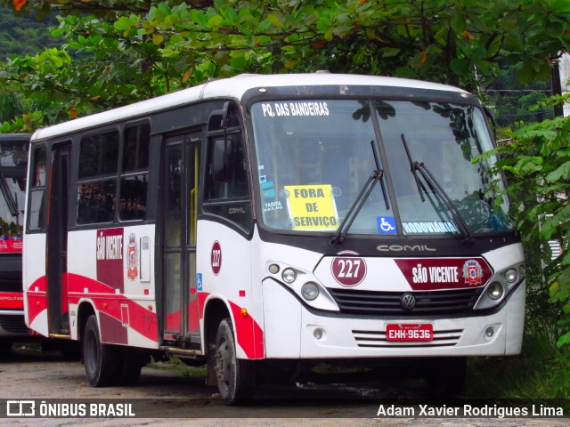 Transporte Alternativo de São Vicente 227 na cidade de São Vicente, São Paulo, Brasil, por Adam Xavier Rodrigues Lima. ID da foto: 6801360.