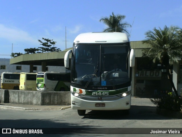 Empresa Gontijo de Transportes 21445 na cidade de Curvelo, Minas Gerais, Brasil, por Josimar Vieira. Número da foto: #6800928.