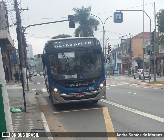 Transcooper > Norte Buss 2 6532 na cidade de São Paulo, São Paulo, Brasil, por Andre Santos de Moraes. ID da foto: 6802422.