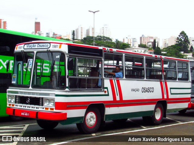 Viação Osasco 1981 na cidade de São Paulo, São Paulo, Brasil, por Adam Xavier Rodrigues Lima. Número da foto: #6803233.