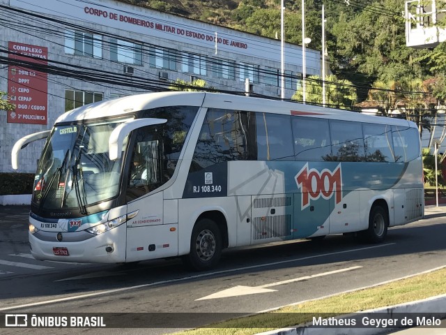 Auto Viação 1001 RJ 108.340 na cidade de Niterói, Rio de Janeiro, Brasil, por Matheus  Geyger de Melo. Número da foto: #6802263.